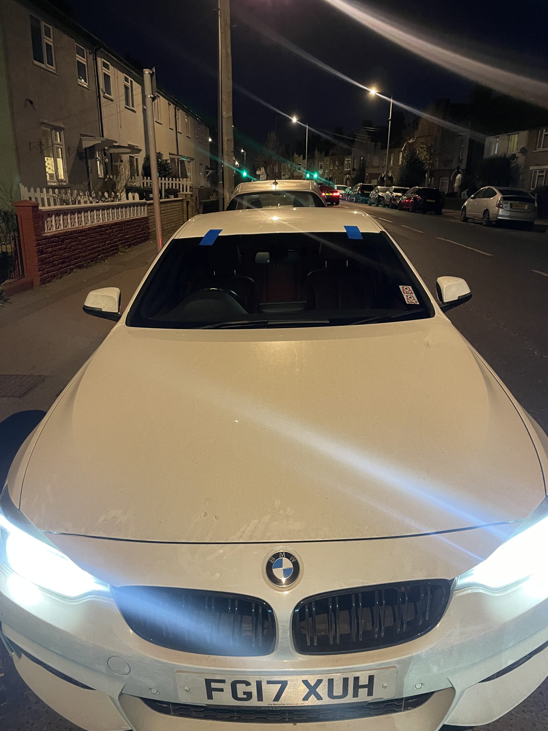 Windscreen replacement work